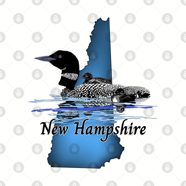 New Hampshire Loon by Zodiart