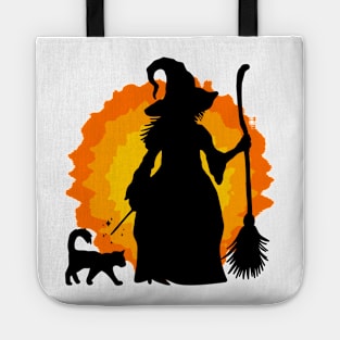 Halloween witch Tote