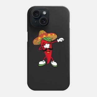 Dabbing Hot Chili Pepper Phone Case