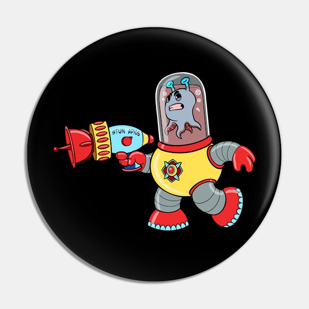 Otto Von Mono Antagonist Pin by Deeponedesigns