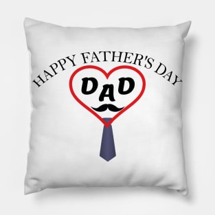 Happy fathers day dad,  the perfect fathers day gift, gifts for papa Pillow