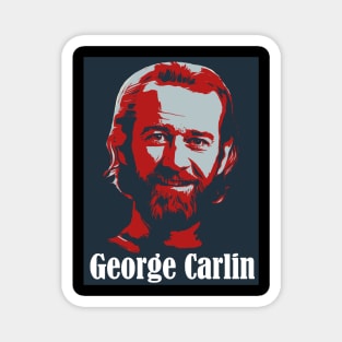 George Carlin 80s Magnet