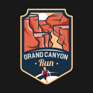 Grand Canyon Run - Running Jogging Hiking Grand Canyon T-Shirt