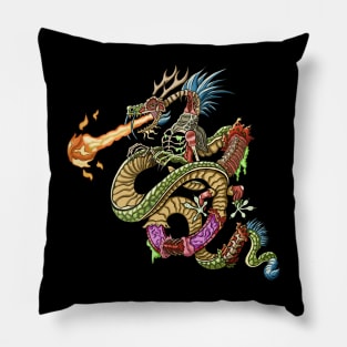 Chinese Zombie Dragon Pillow