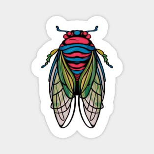 Cicada Fest 2024 Cicada Entomology Lover Broods XIX XIII Magnet