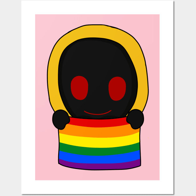 Hoodie Creepypasta Poster Print 