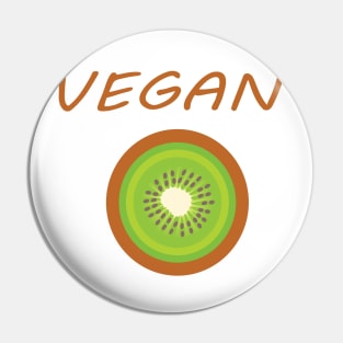 Veganism Pin