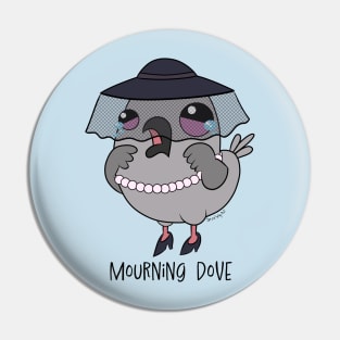 Mourning Dove Pin