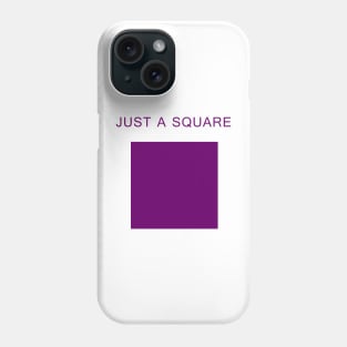 Just a Square (Purple) Phone Case