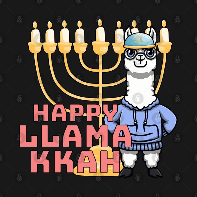 Happy Llamakkah by Mey Designs