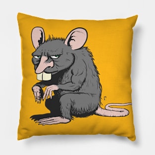 The Suspicious Rat Pillow