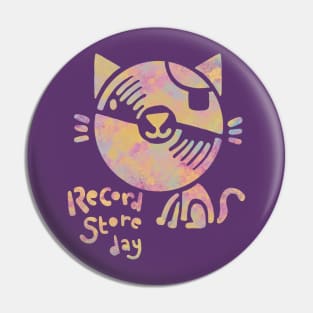 Record Store Day - Pirate Kitty Pin