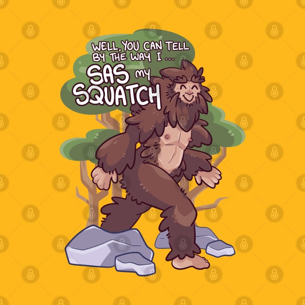 Sasquatch by jekylldraws