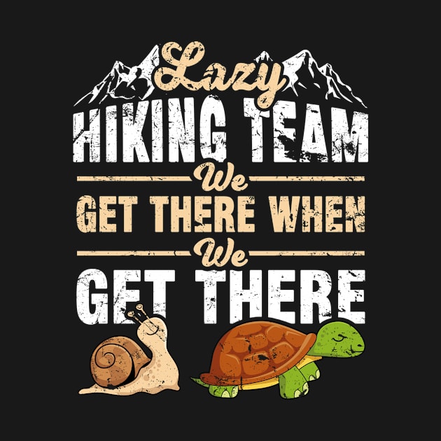 Lazy Hiking Team Group by Tobias Store