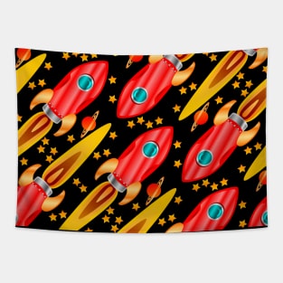 You Got the Rocket Pattern! Tapestry