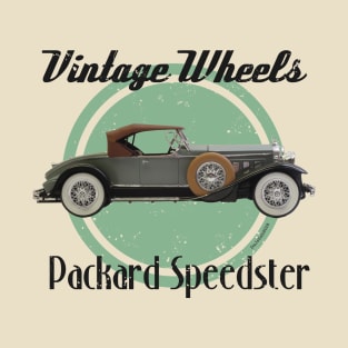 Vintage Wheels - Packard Boattail Speedster T-Shirt