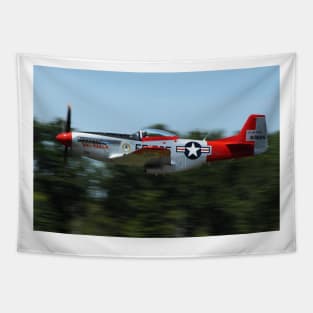 P-51D Mustang Fast Tapestry