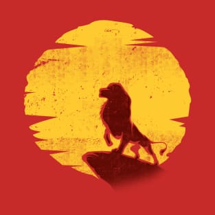 Pride Rock Sunrise Lion King T-Shirt
