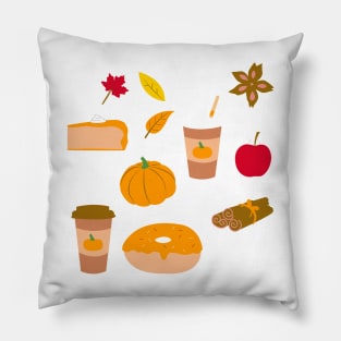 Fall Seasonal Stickers featuring Pumpkin Spice Pillow