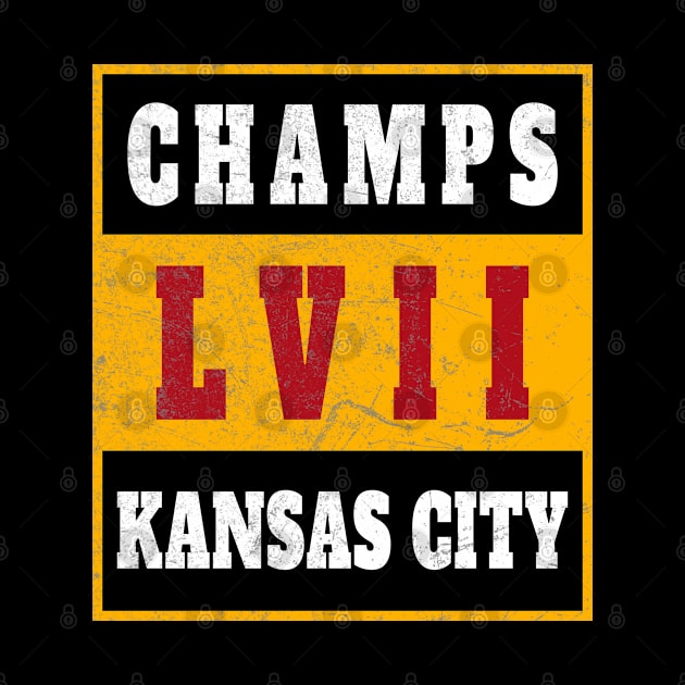 Kansas City Football LVII by Cosmic Art