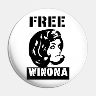 FREE WINONA 2001 Pin