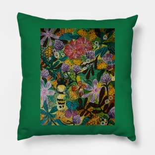 Butterflies and Bee Pillow