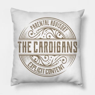 The Cardigans Vintage Ornament Pillow