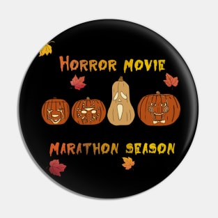 Horror movie marathon season Pin