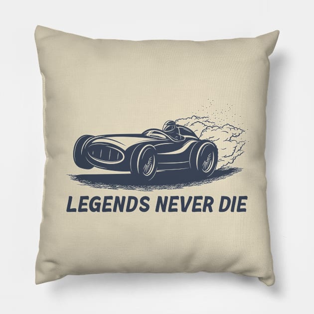 Legends Never Die Pillow by wearapex