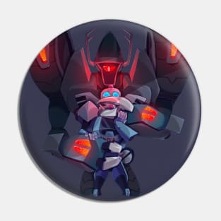 Transformers Animated - Shockwave & Blurr Pin