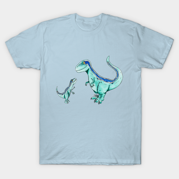 Discover Blue and Baby - Jurassic World Fallen Kingdom - T-Shirt