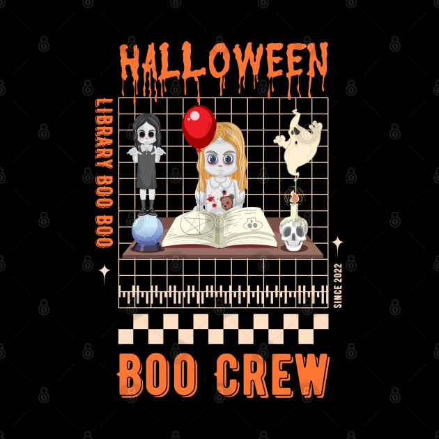 Library Boo Crew Halloween by Myartstor 