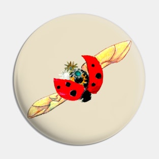 Lady Bug Bug Pin