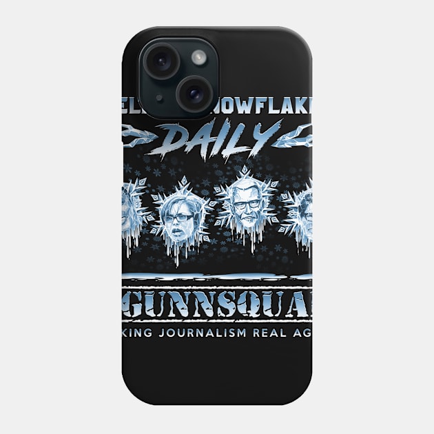 snowflakes Phone Case by GunnSquad2019