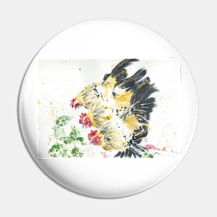 Three Hens Pin