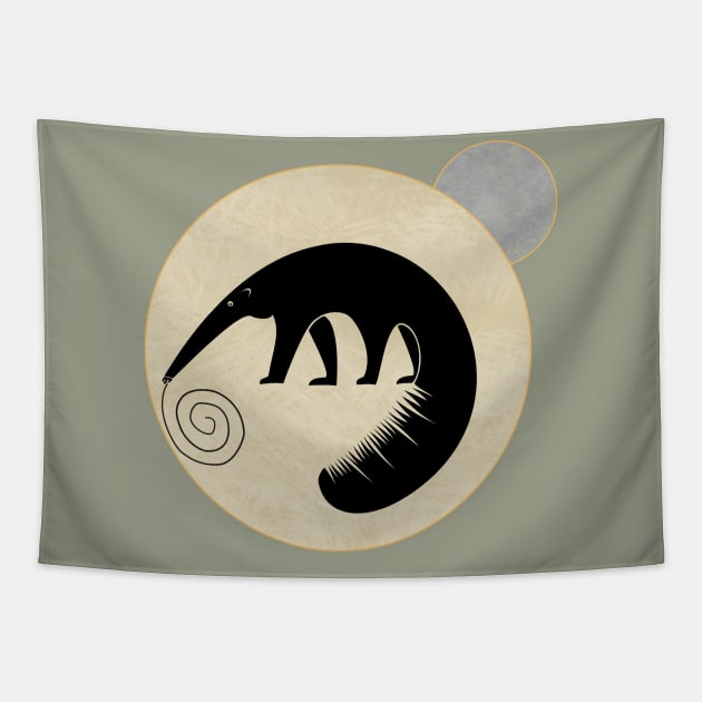 Giant Anteater 1 Tapestry by SunGraphicsLab