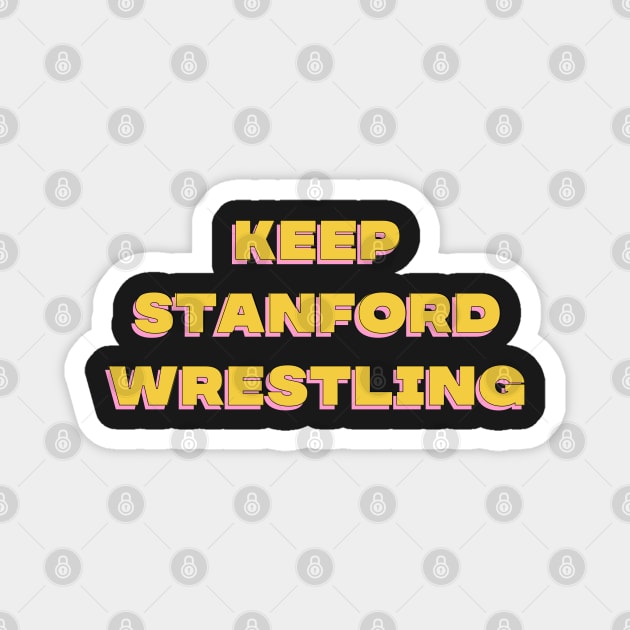 Keep Stanford Wrestling Magnet by starnish