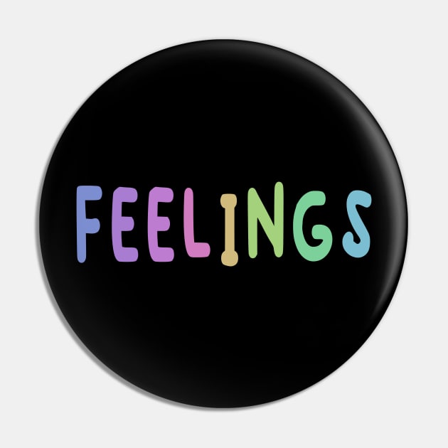 Feelings Pin by PaletteDesigns