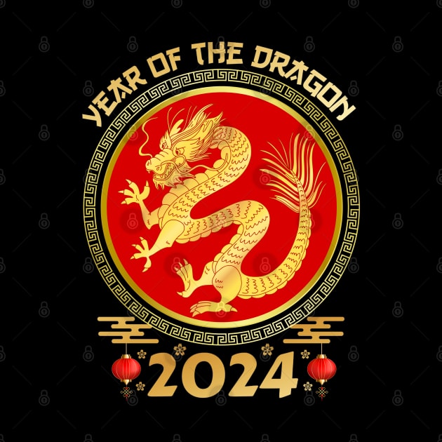 Chinese Lunar New Year 2024 - Year of the Dragon 2024 by Danemilin
