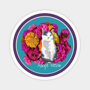 Adopt MEow Magnet