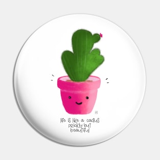 Kawaii cactus Pin