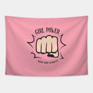 Girl Power Inspiration Positive Quote Tapestry