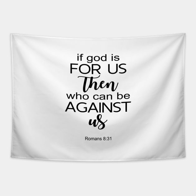 If god is for us then Tapestry by Dhynzz