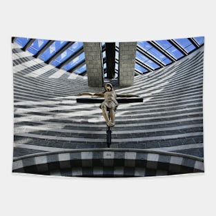 Church Bota III / Swiss Artwork Photography Tapestry