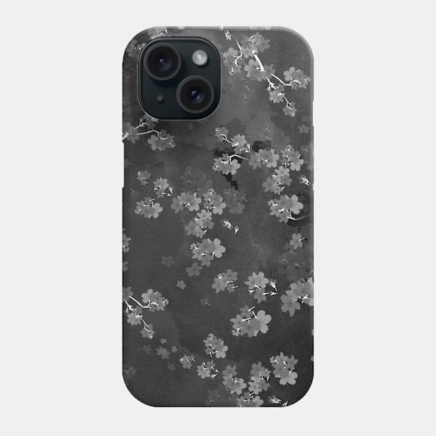 Cherry Flower 12 (spring floral pattern) Phone Case by B&K