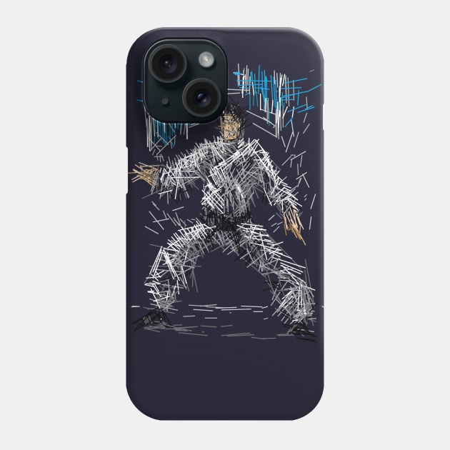 Tae-Kwon-Do (abstract) Phone Case by Nikokosmos