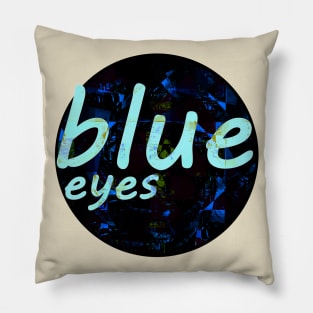 Blue Eyes Pillow