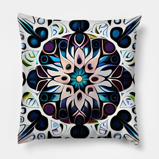 Flower pattern #0001 Pillow by merchonly4you