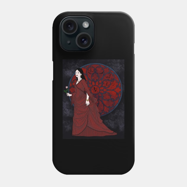 Mina Dracula Phone Case by estanisaboal