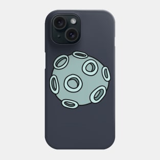 Cratered Planet Phone Case